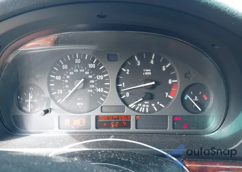 1998 BMW 528I из США, поврежденный, VIN WBADD6322WBW44390